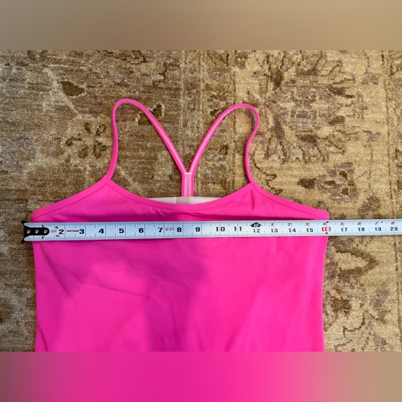 Lululemon hot pink tank size 10 - Picture 7 of 10